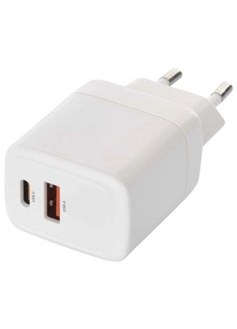 Зарядное устройство V02G20 1xUSB-A+1xUSB-C PD20W GaN (V02G20) Emos V02G20 1xUSB-A + 1xUSB-C PD20W GaN (369879092)