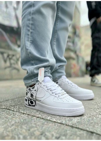 Цветные летние кроссовки nike air force 1 low х comme des garçons supreme найк аир форс 1 No Brand
