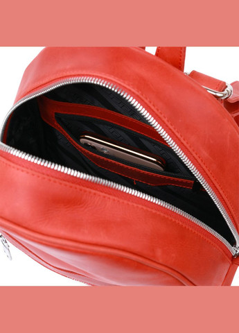 Винтажный компактный женский рюкзак 21х28х9 см 16312 Shvigel (362417668)