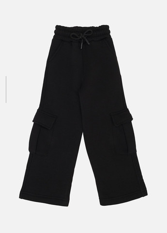 Спортивні штани для дівчинки колір чорний ЦБ-00259203 Asya (306831309)