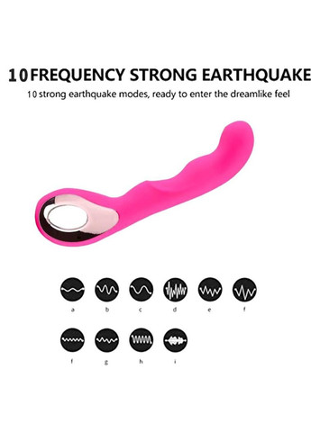 Вибратор женский стимулятор точки G массажер секс с анатомической формой No Brand (313241207)