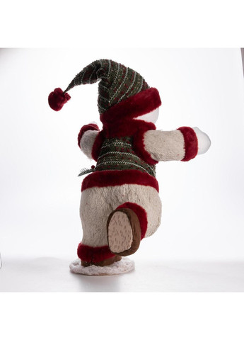 Новогодняя фигурка Снеговик с шишкой 40×33×74 (см) CR-4-13 No Brand (369478354)