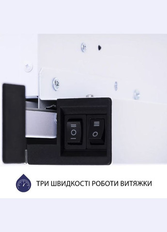 Вытяжка HTL 5614 WH 1000 LED телескопическая MINOLA (339080738)