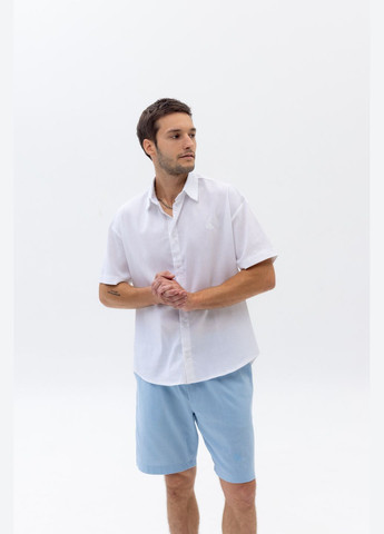 Льняні кежуал шорти з лого СК Vakko (298880375)