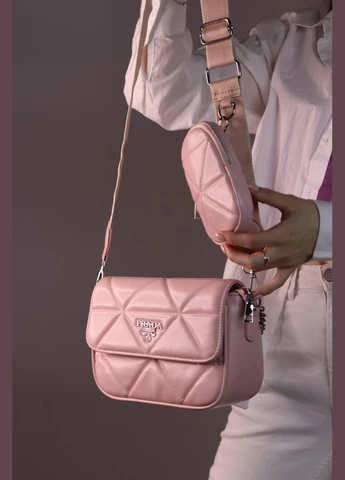 Женская сумка pink, женская сумка розового цвета No Brand (307935387)