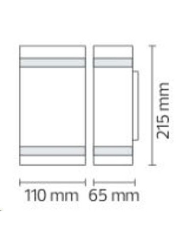 Світильник фасадний "REGNUM-2" під лампу GU10 Horoz Electric (346089729)