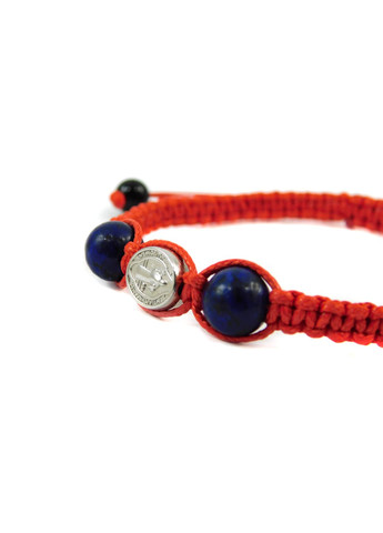 Эксклюзивная нить-оберег Лазурит 8 мм 16 Fursa fashion (322872219)