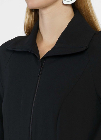 Черное кэжуал платье женское черное Arber однотонное