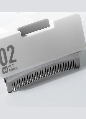 Фурминатор для удаления шерсти кошек и собак Cat закруглённый, расческа-триммер с кнопкой очистки M Nerve (299915477)