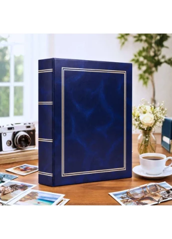 Фотоальбом 10x15 см 100 фото DPH46100 CLASSIC BLUE(B) Gedeon (360888073)