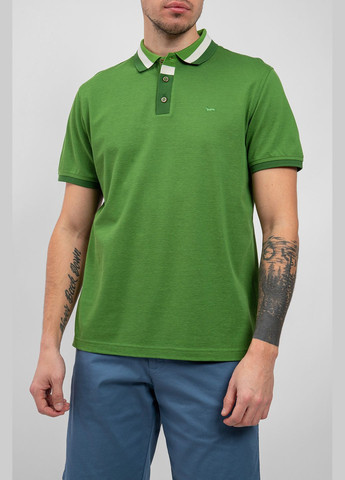 Зеленая футболка-поло для мужчин Harmont & Blaine