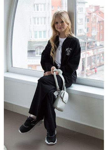 Трикотажний бомбер на замку Mevis (300000540)