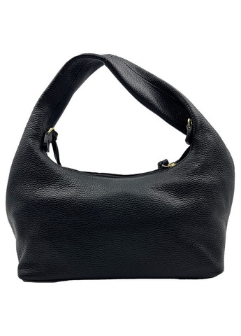 Сумка женская итальянская из натуральной кожи черная на плечо 6828801898 Felicita (364503279)