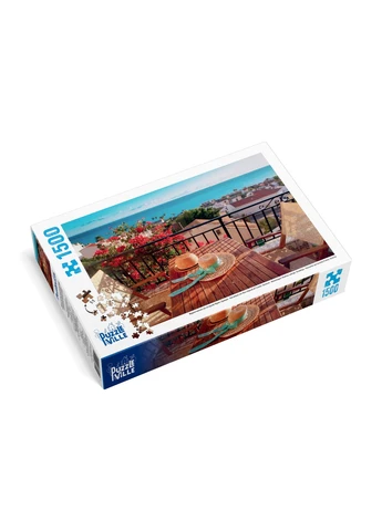 Пазл 1500 елементів "Відпочинок на острові Крит"(PZL1500_9) Puzzle Ville (380046678)