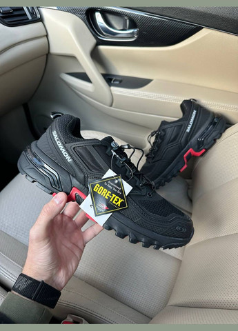 Чорні Зимовий кросівки зимові чоловічі salomon acs winter gore-tex black termo | саломон acs чорні термо No Brand