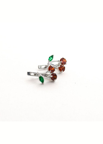 Серьги вишня 7964 Maxi Silver (337133776)