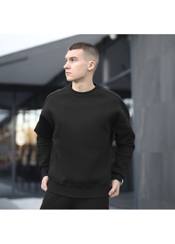 Чорний світшот hubble чорний Pobedov без декору (308796531)