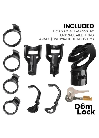 Пояс верности для мужчин Detention Chastity Cage Accessory For Prince Albert Intoyou (398638266)