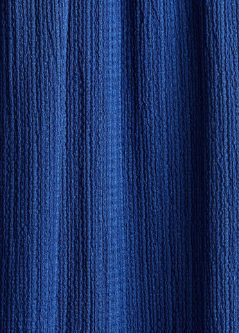 Темно-синя кежуал сукня H&M однотонна