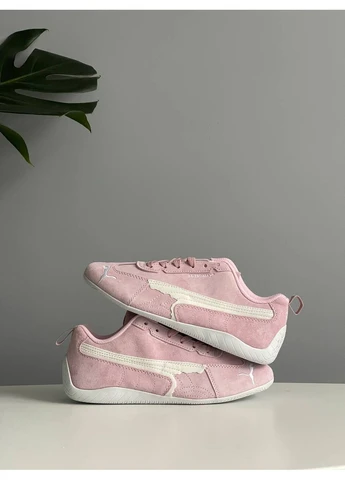 Кроссовки женские Puma Speedcat Suede Balenciaga In Pink | Пума Спидкет Суэде Баленсиага розовые No Brand розовые демисезоны (382250661)