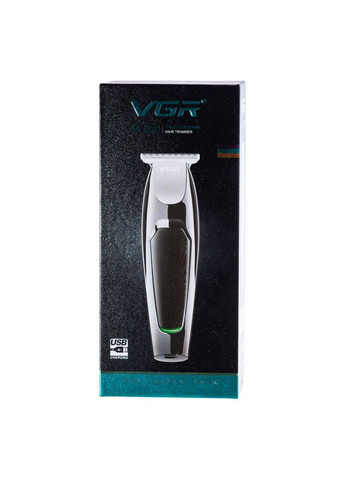 Бездротова машинка для стрижки волосся Чорний V-030 VGR (351431990)