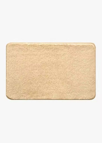 Коврик для ванной комнаты и душа коврик для ног в душевую, микрофибра, атиковзкий размер 40х60 см, бежевый No Brand (337342019)