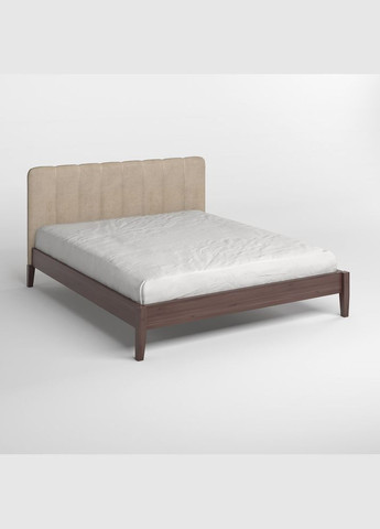 Двоспальне дерев'яне ліжко Лондон ДК /Аляска 23 (Бежевий) Б1 140х200 см (MBG-6580) Mebigrand (368282024)