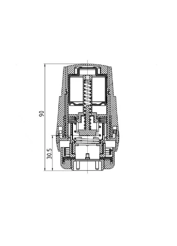 Термоголовка Forte Click System TAF303 Thermo Alliance (397564442)