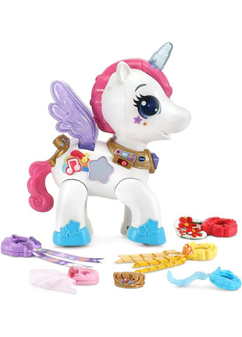 Интерактивная игрушка Style and Glam On Unicorn Волшебный Единорог VTech (290907842)