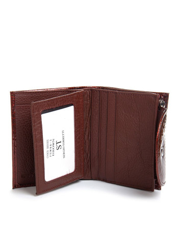 Жіночий шкіряний гаманець коричневий Sergio Torretti FEW44-1 (355312372)