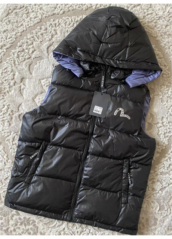 Демисезонная жилетка безрукавка с капюшоном для девочки 180 No Brand (369735313)