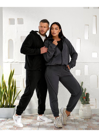 Костюм 154 унисекс кофта на молнии и брюки,Флис Полар Україна (369245198)