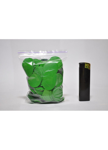 Зеленые кружочки матовые No Brand (368969804)