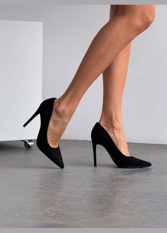 No Brand Туфлі “Velvet Touch” — елегантна класика на підборах чорний з, — (333035383)