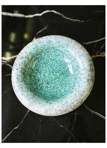 Тарілка камінь "Кам’яне коло" 1шт. 20,3см бірюзового кольору підкреслить елегантність будь-якого інтер’єру OSM (365549102)