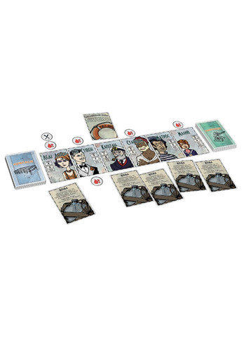 Настільна гра "Lifeboat: За бортом" від 4 до 8 гравців 4х16х11 см Games7Days (289460451)