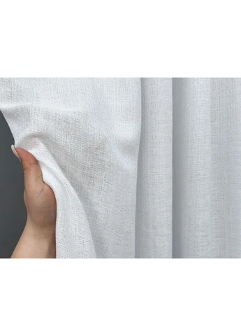 Тюль фактурний щільний жакард “Softline” колір білий 2060т VR-Textil (393213895)