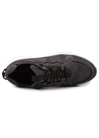 Серые демисезонные кроссовки мужские бренда 9200449_(2) ModaMilano