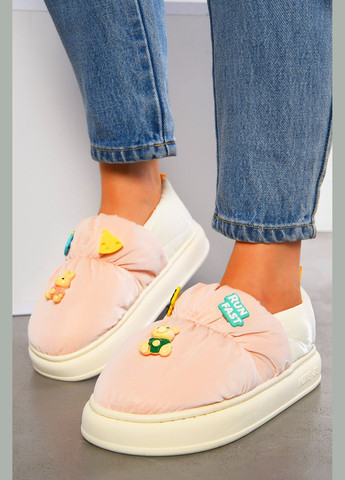 Капці домашні жіночі рожевого кольору Let's Shop (311503901)