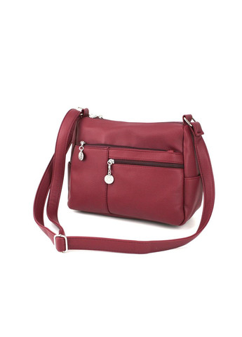 Жіноча сумка крос-боді 0-528172 бордова Voila (320587471)