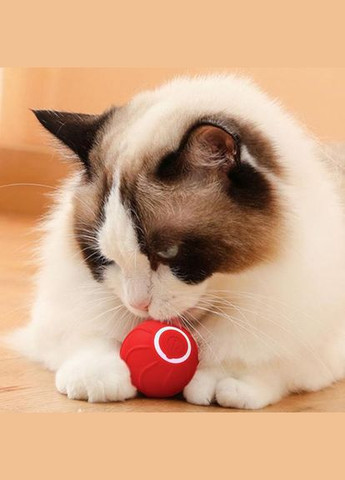 Интерактивная подпрыгивающая игрушка для котов и собак, смарт-мячик с usb зарядкой PetGravity (302372349)