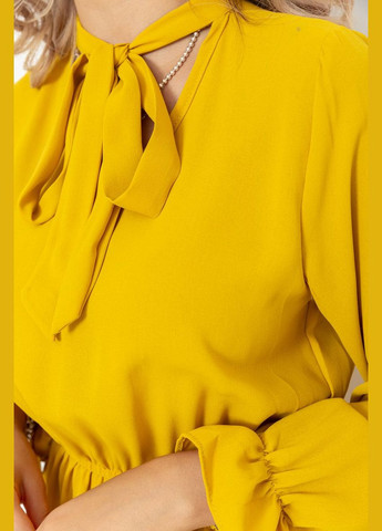 Гірчична ошатне плаття New Trend