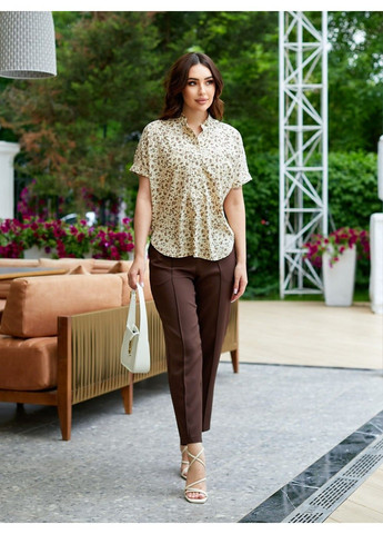 Бежевая рубашка DIA COSA