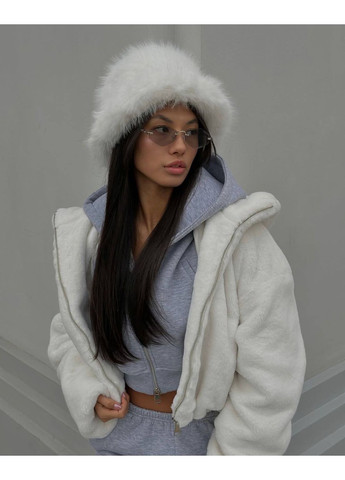 Женская шубка из эко-меха на подкладке No Brand (365804742)