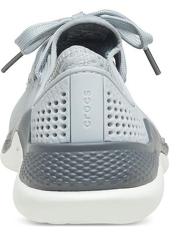 Серые кроссовки literide 360 pacer sneaker light/grey/slate/grey 41-42 м8 серые (206705) Crocs