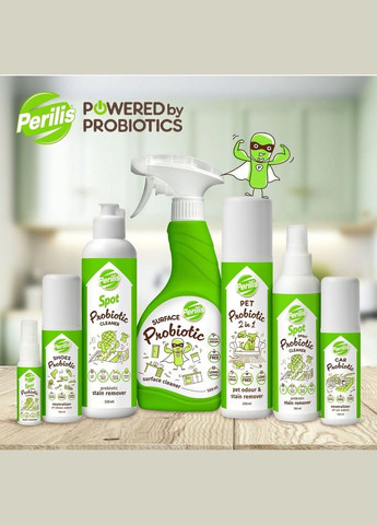 Плямовивідник і нейтралізатор запахів тварин пробіотичний 2в1 200 мл Perilis (316091058)