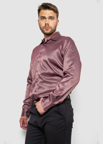 Сорочка чоловіча, колір бордовий, 214R3060 Ager (339602581)