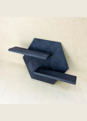 Настінна полиця з дерева Аль-Хамра венге (НСП-001412) No Brand (328081752)