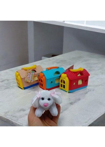 М'яка іграшка "Песик з переноскою" (бежева) (249388) MIC (361080293)