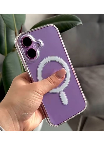 Чехол MagSafe на 16 магнитный Clear case для айфона 16 Clear case No Brand (369137364)